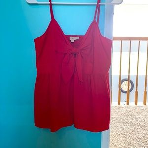 summer tie tank top